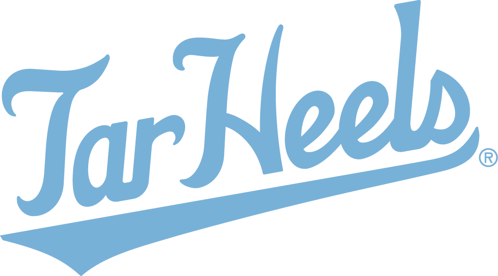 North Carolina Tar Heels 2015-Pres Wordmark Logo v5 diy fabric transfer
